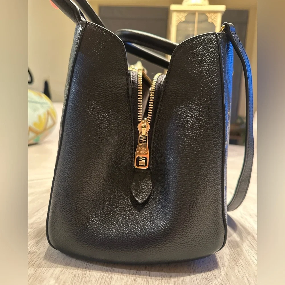 Black Louis Vuitton Montaigne MM Monogram Empriente - Picture 5 of 17